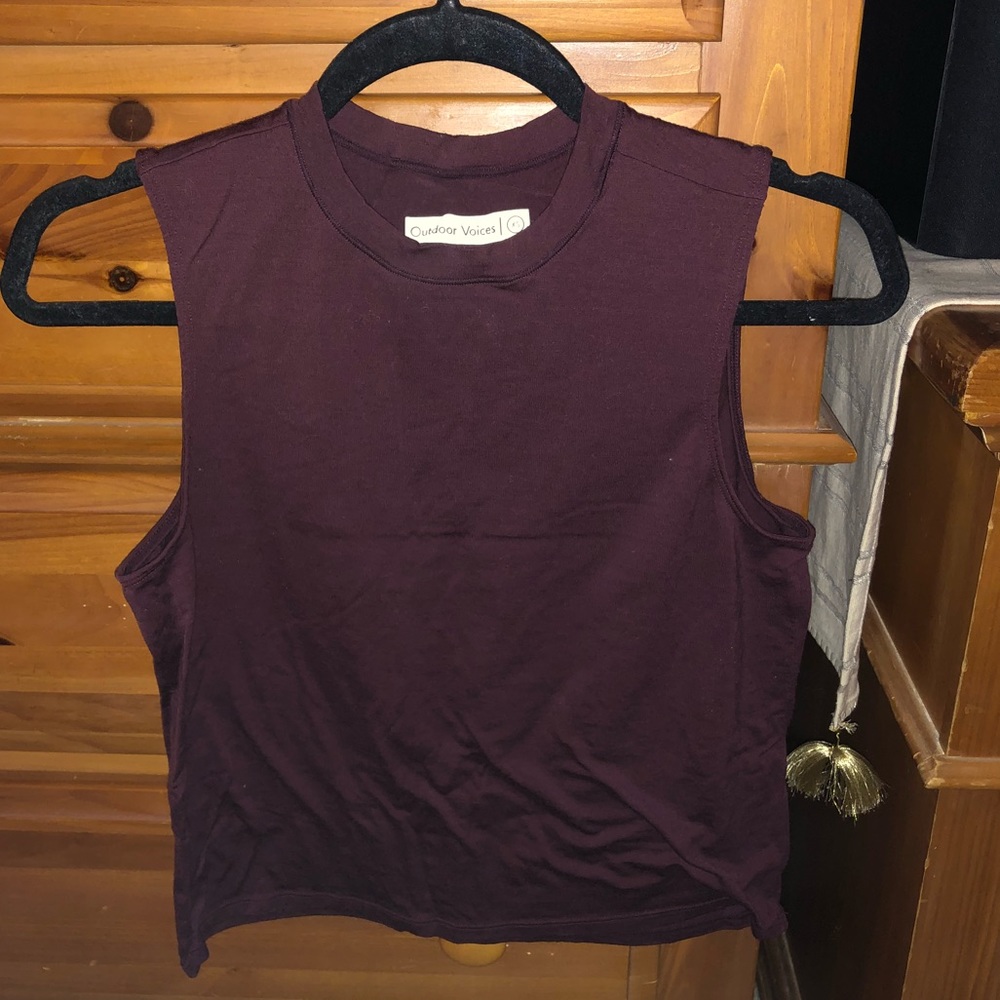 NWOT OV merino wool tank